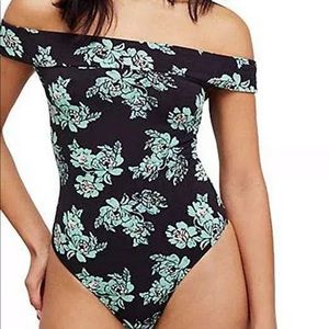 Free People Off The Shoulder Bodysuit